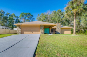 3 Mi to Rainbow Springs State Park Dunnellon Home